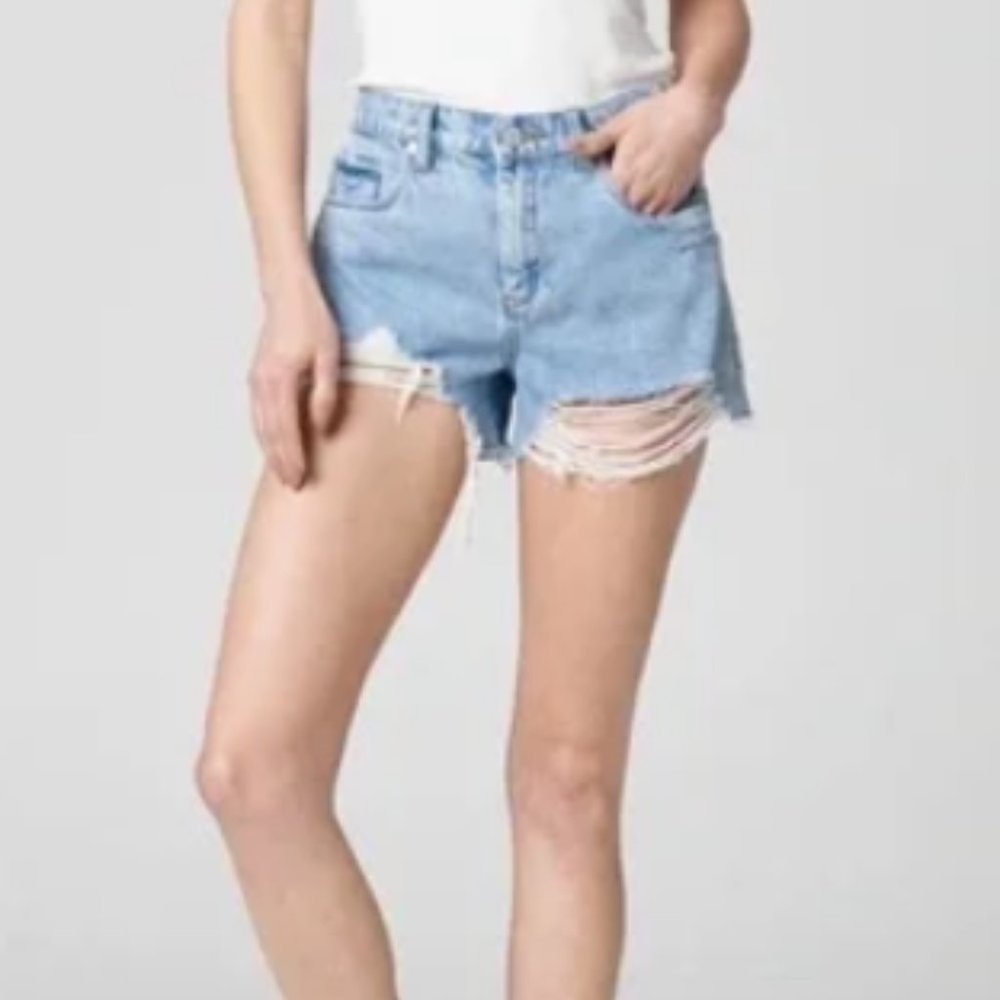 [BLANK NYC] The Barrow Vintage High-Rise Shorts - Acid Trip
